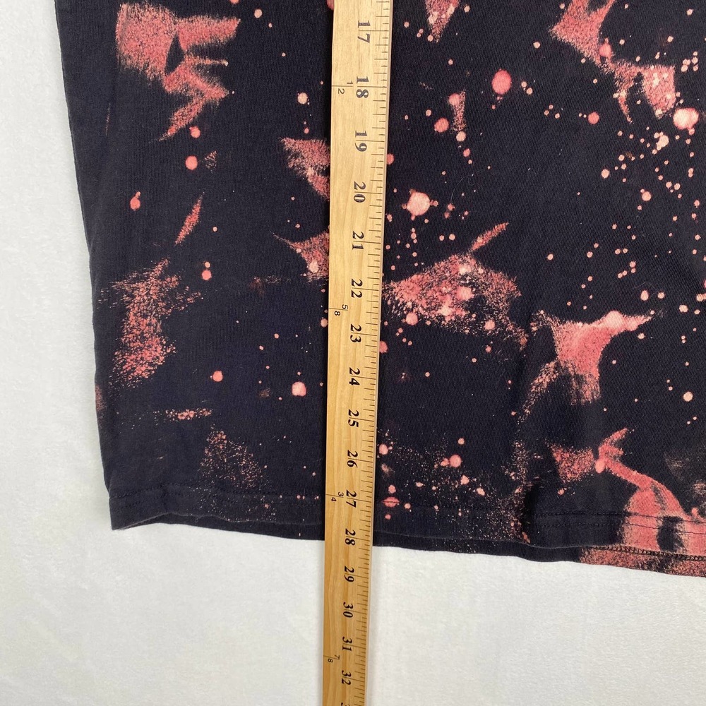 Simply Styled Sz XL Custom New York Graphic Print Reverse Tie Dye‎ Tee Shirt - Picture 5 of 7